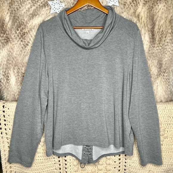 Nanette Lepore Grey Sweatshirt - Picture 1 of 3